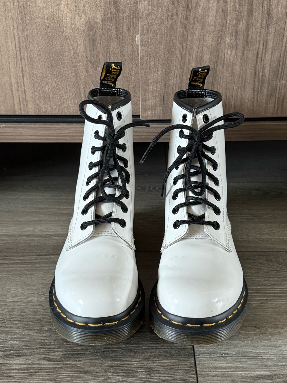 Dr. Martens White 1460 Boots